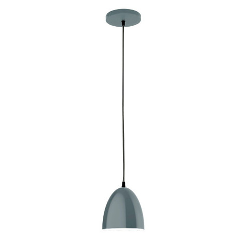 Jill One Light Pendant in Slate Gray (518|PEB41740C16)