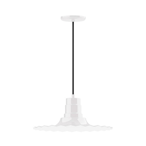 Radial One Light Pendant in White (518|PEB15944C25G06)
