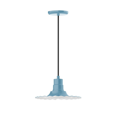 Radial One Light Pendant in Light Blue (518|PEB15854C24G06)