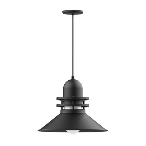 Atomic One Light Pendant in Black (518|PEB15141C04G07)