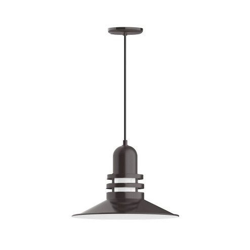 Atomic One Light Pendant in Architectural Bronze (518|PEB14951C16G07)