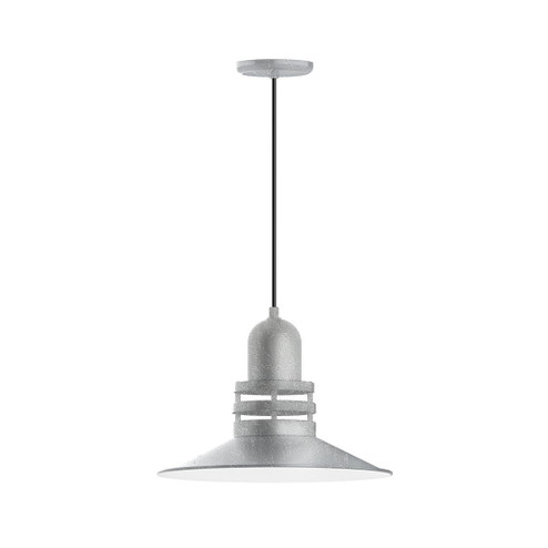 Atomic One Light Pendant in Painted Galvanized (518|PEB14949C16)