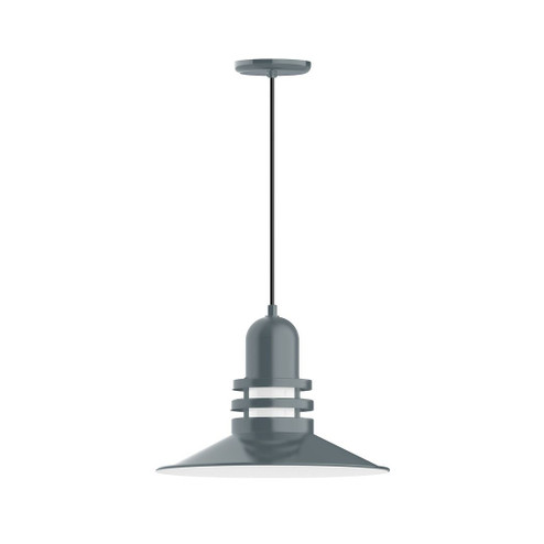 Atomic One Light Pendant in Slate Gray (518|PEB14940C21G07)
