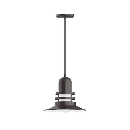 Atomic One Light Pendant in Architectural Bronze (518|PEB14851C16)
