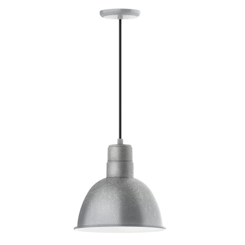 Deep Bowl One Light Pendant in Painted Galvanized (518|PEB11649C20G06)