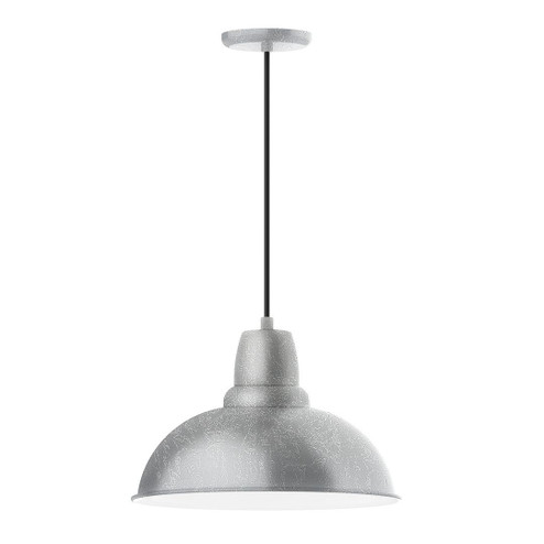 Cafe One Light Pendant in Painted Galvanized (518|PEB10849C16W16)