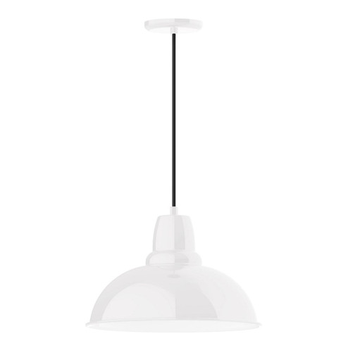 Cafe One Light Pendant in White (518|PEB10844C24G06)