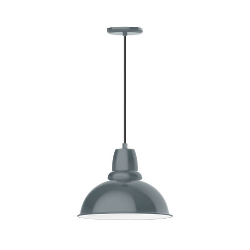 Cafe One Light Pendant in Slate Gray (518|PEB10740C25W14)
