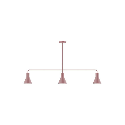 Axis Three Light Linear Pendant in Mauve (518|MSN43620)