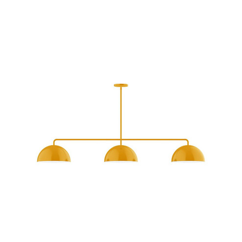 Arcade Three Light Linear Pendant in Bright Yellow (518|MSN432G1521)