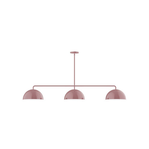 Arcade Three Light Linear Pendant in Mauve (518|MSN432G1520)