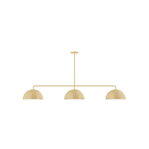 Arcade Three Light Linear Pendant in Ivory (518|MSN43217)