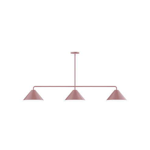 Pinnacle Three Light Linear Pendant in Mauve (518|MSN42220)