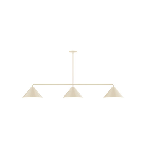 Pinnacle Three Light Linear Pendant in Cream (518|MSN42216)