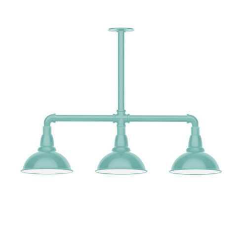 Cafe Three Light Pendant in Sea Green (518|MSK10548G06)