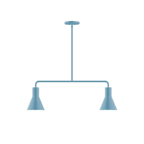 Axis Two Light Linear Pendant in Light Blue (518|MSG43654)