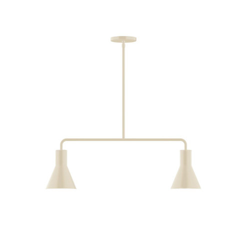 Axis Two Light Linear Pendant in Cream (518|MSG43616)