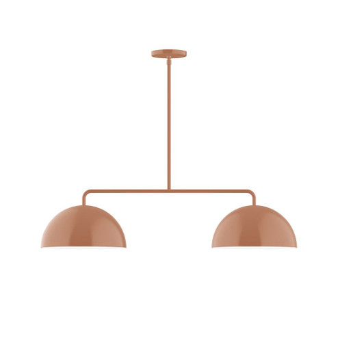 Arcade Two Light Linear Pendant in Terracotta (518|MSG432G1519)