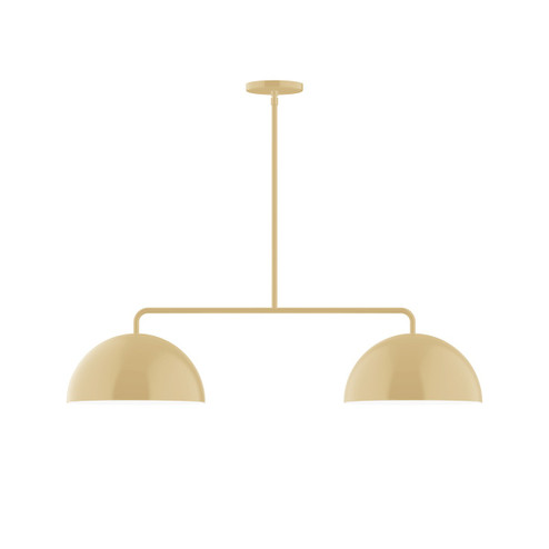Arcade Two Light Linear Pendant in Ivory (518|MSG43217)