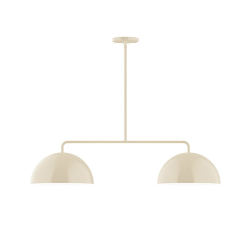Arcade Two Light Linear Pendant in Cream (518|MSG43216)
