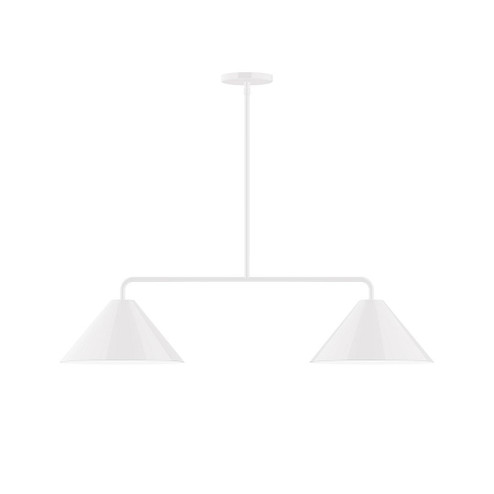 Axis Two Light Linear Pendant in White (518|MSG42244)