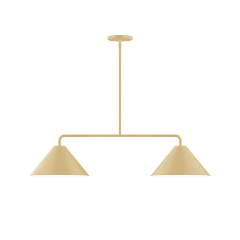Pinnacle Two Light Linear Pendant in Ivory (518|MSG42217)
