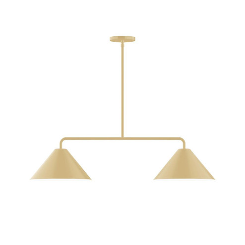Axis Two Light Linear Pendant in Ivory (518|MSG42217)