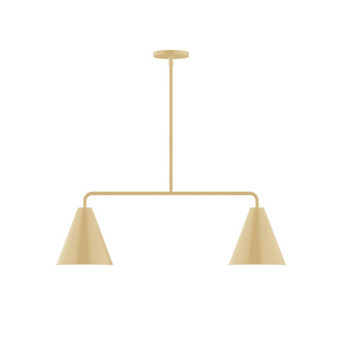 Jynx Two Light Linear Pendant in Ivory (518|MSG42017)