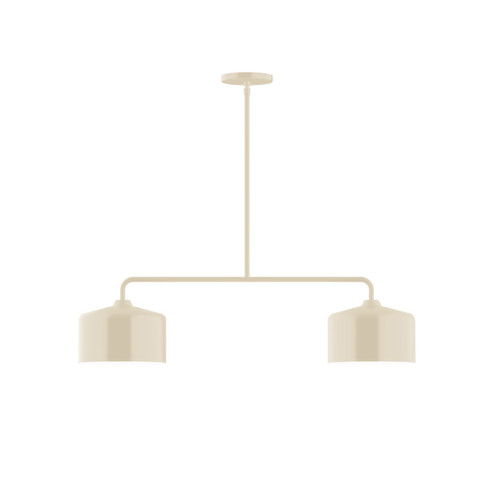 Julia Two Light Linear Pendant in Cream (518|MSG41916)