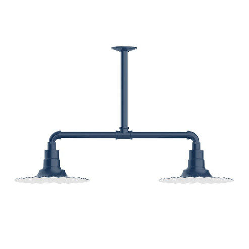 Radial Two Light Pendant in Navy (518|MSD15850T30G06)