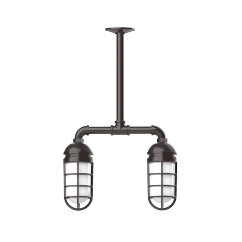 Vaportite Two Light Pendant in Architectural Bronze (518|MSA05051T36G07)