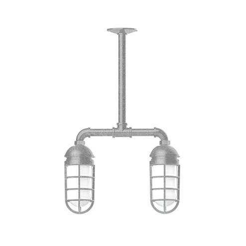 Vaportite Two Light Pendant in Painted Galvanized (518|MSA05049T30G07)