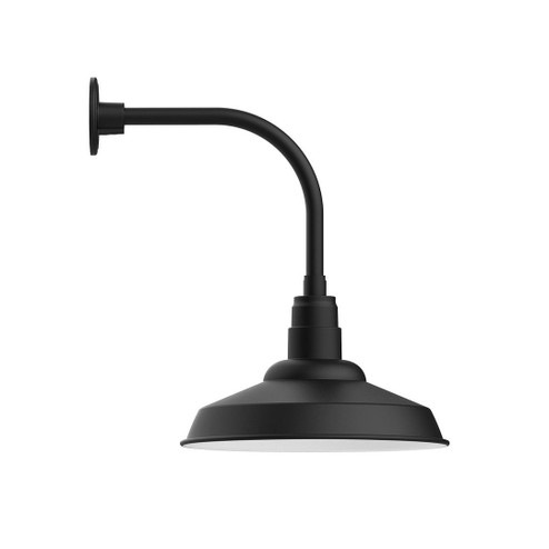 Warehouse One Light Wall Mount in Black (518|GNU18441B01G06)
