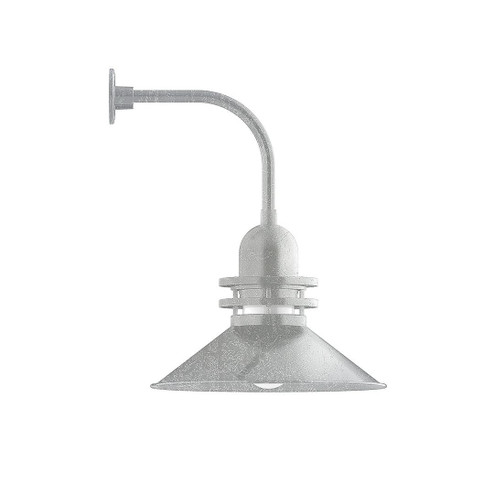 Atomic One Light Wall Mount in Painted Galvanized (518|GNU15249G07)