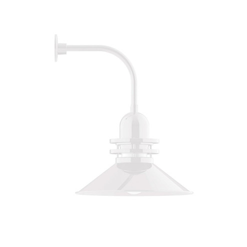 Atomic One Light Wall Mount in White (518|GNU15244G07)