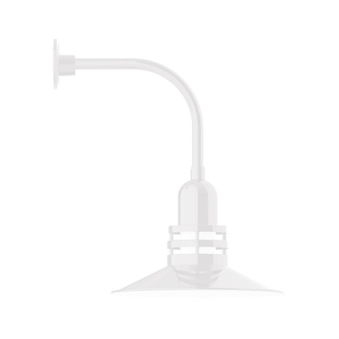 Atomic One Light Wall Mount in White (518|GNU14944G07)