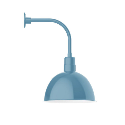 Deep Bowl One Light Wall Mount in Light Blue (518|GNU11754G06)