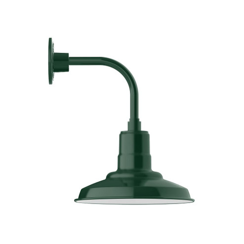 Warehouse One Light Wall Mount in Forest Green (518|GNT18242B03G06)