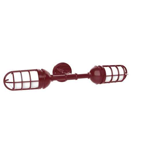 Vaportite Two Light Wall Mount in Barn Red (518|GNQ05055G07)
