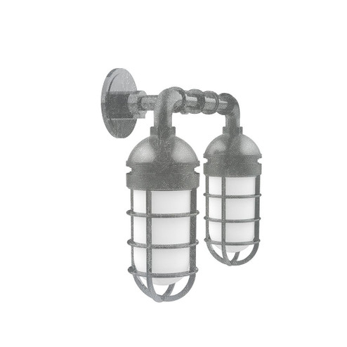 Vaportite Two Light Wall Mount in Painted Galvanized (518|GNP05049G07)