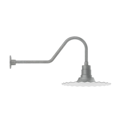 Radial One Light Wall Mount in Painted Galvanized (518|GNC15949B01G06)