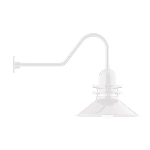 Atomic One Light Wall Mount in White (518|GNC15144G07)