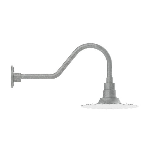 Radial One Light Wall Mount in Painted Galvanized (518|GNB15849B01G06)