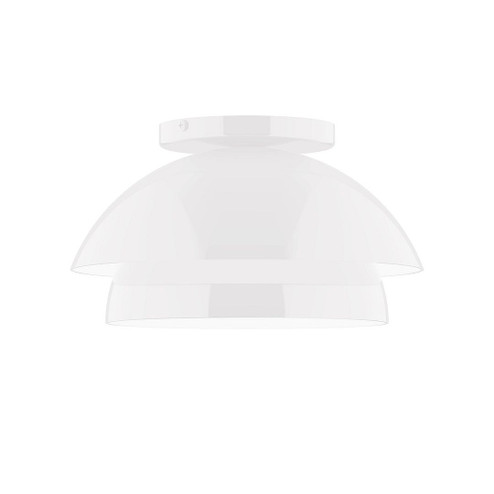 Nest One Light Flush Mount in White (518|FMDX445G1544)