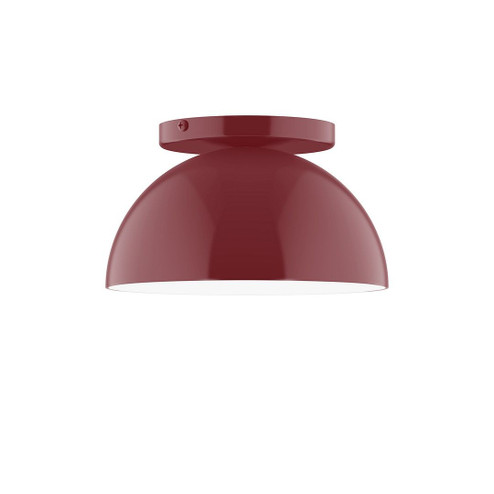 Arcade One Light Flush Mount in Barn Red (518|FMD431G1555)