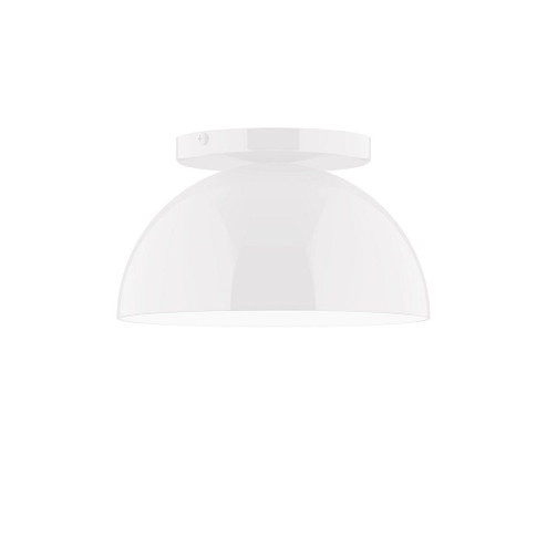 Arcade One Light Flush Mount in White (518|FMD431G1544)