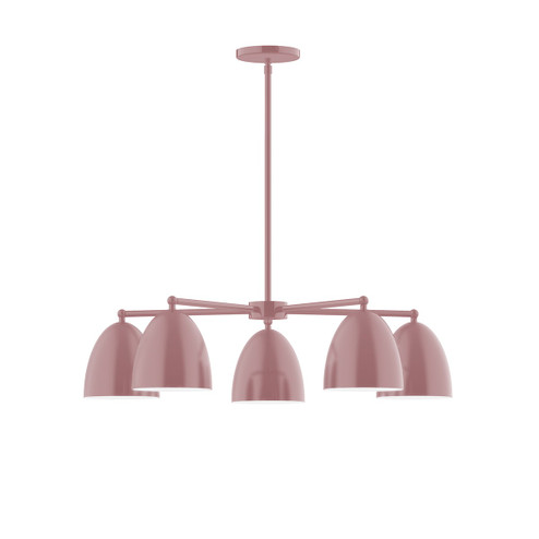 Jill Five Light Chandelier in Mauve (518|CHC41720)