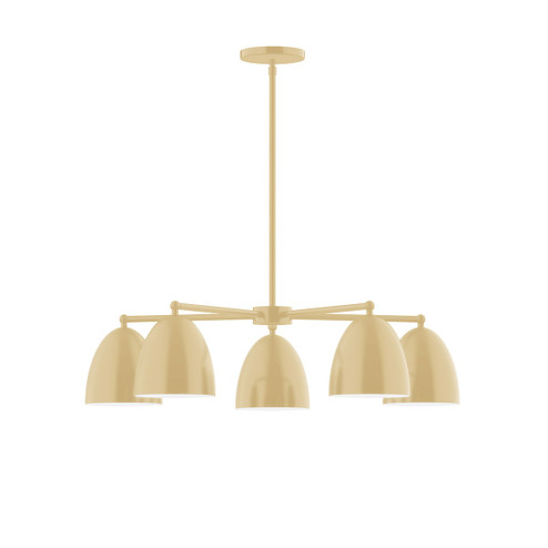 Jill Five Light Chandelier in Ivory (518|CHC41717)