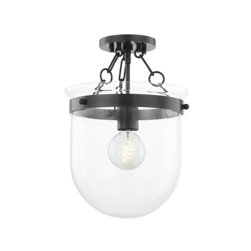 Dunbar One Light Semi Flush Mount in Old Bronze (428|H763601OB)