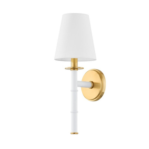 Banyan One Light Wall Sconce in Aged Brass (428|H759101AGBSWH)